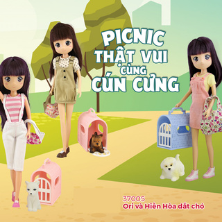 Đồ Chơi Búp bê ORI dắt chó B 37005B-ORI