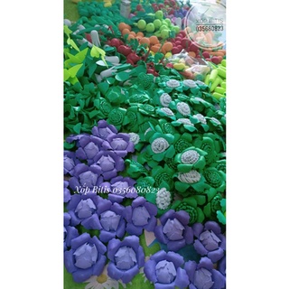 Rau bắp cải - súp lơ xốp đồ dùng mầm non