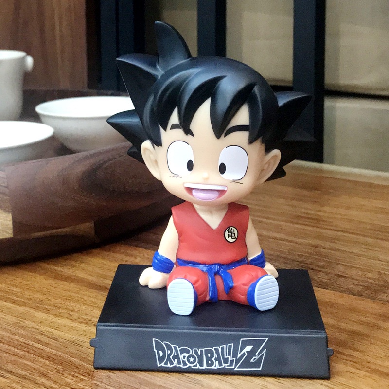 Mô Hình 6 Nhân Vật Son Goku Kuririn Mickey Minnie Lắc Đầu Bằng PVC Trang Trí Xe Hơi