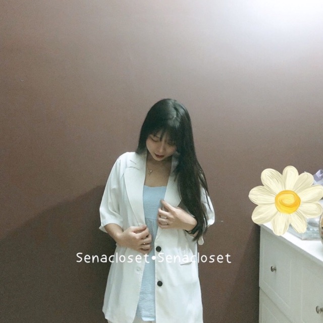 Áo Blazer tay lỡ 1 lớp Ulzzang ( Ảnh thật/Video) | BigBuy360 - bigbuy360.vn