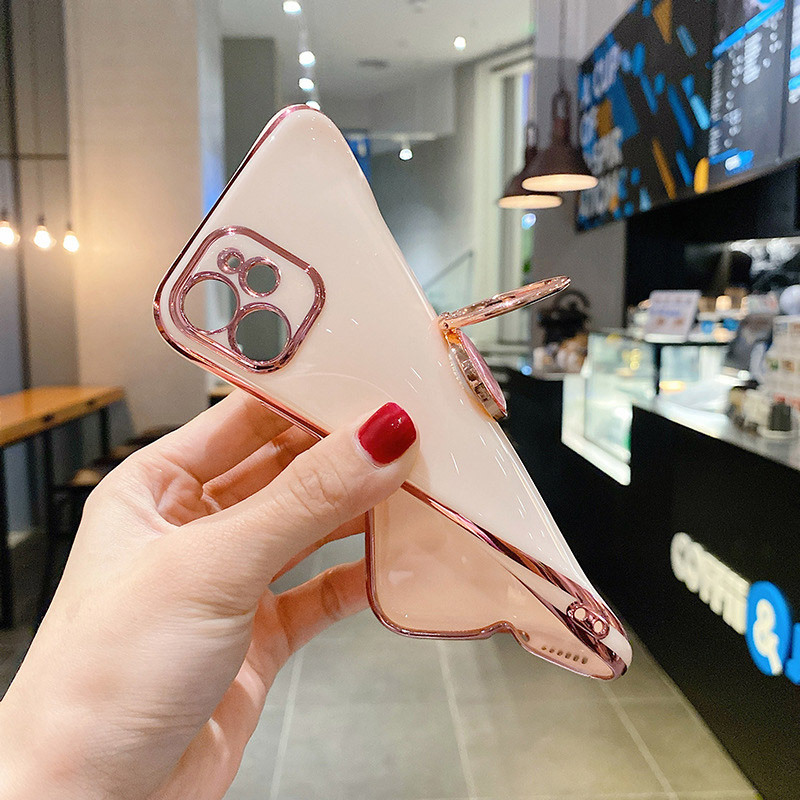 Ốp điện thoại có giá đỡ hình đồng hồ sáng tạo cho Huawei Nova 3i/Nova4/Nova4E