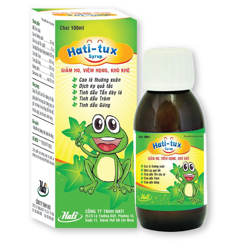 Hati-Tux Syrup (chai 100ml)