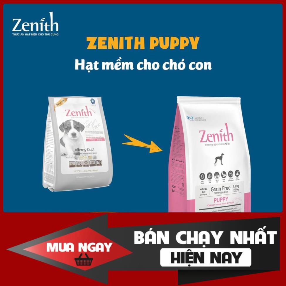 HẠT MỀM ZENITH PUPPY CHO CHÓ CON 1,2KG