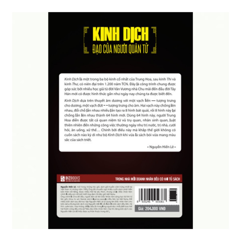 Sách - Kinh Dịch - Đạo của người quân tử