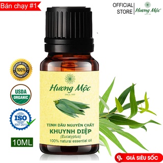 Tinh dầu Khuynh diệp Hương Mộc 10ML - Eucalyptus Essential Oil 10ML - Chất lượng cao - Có kiểm định COA/Quatest 3