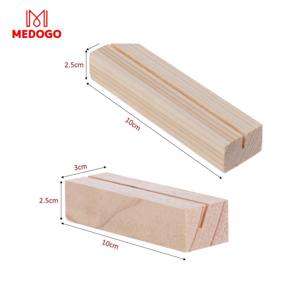 Giá gỗ MEDOGO đỡ ảnh, giá gỗ kẹp ảnh trang trí nhiều kích thước