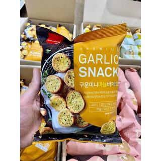 Bánh Mì Sấy Dạng Snack Vị Tỏi Samlip 120g đồ ăn vặt siêu ngon cho dân văn phòng giá siêu rẻ