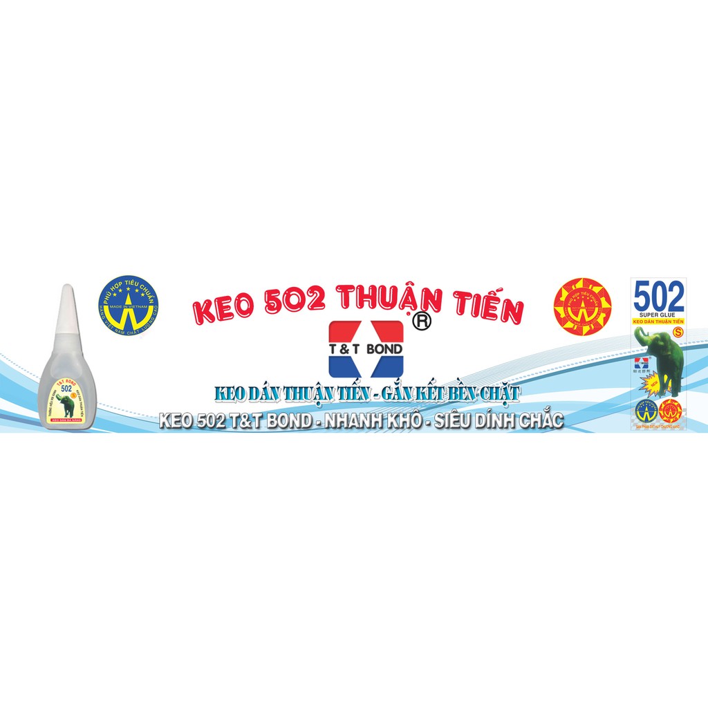 Keo 502 Siêu Dính Chắc 500gr