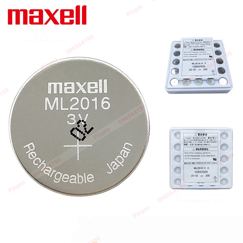 Pin sạc Maxell ML2016 3V chính hãng