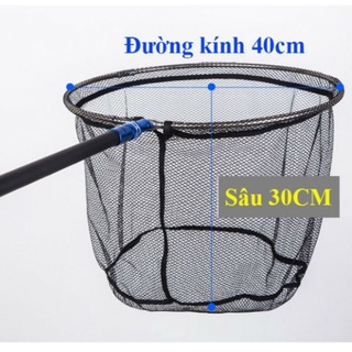 Vợt carbon, vợt xúc cá carbon