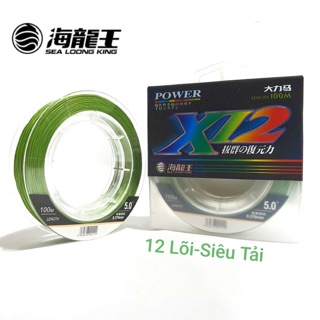 Dù câu PE 12 lõi cao cấp siêu tải siêu bền
