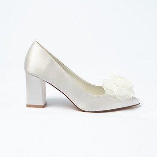 [Mã LT150 giảm 150k đơn 699k] [Grace Shoes] Giày cưới - Giày cô dâu - CHLOÉ gót vuông 7cm