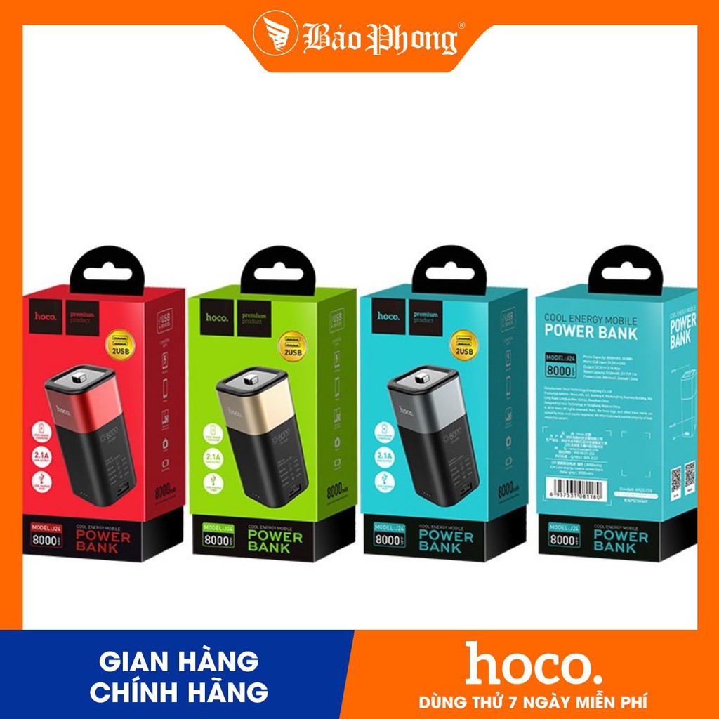 Pin Dự Phòng Hoco J24 8000mAh