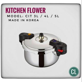Nồi áp suất Kitchenflower City CTI-300, dung tích 3 lít