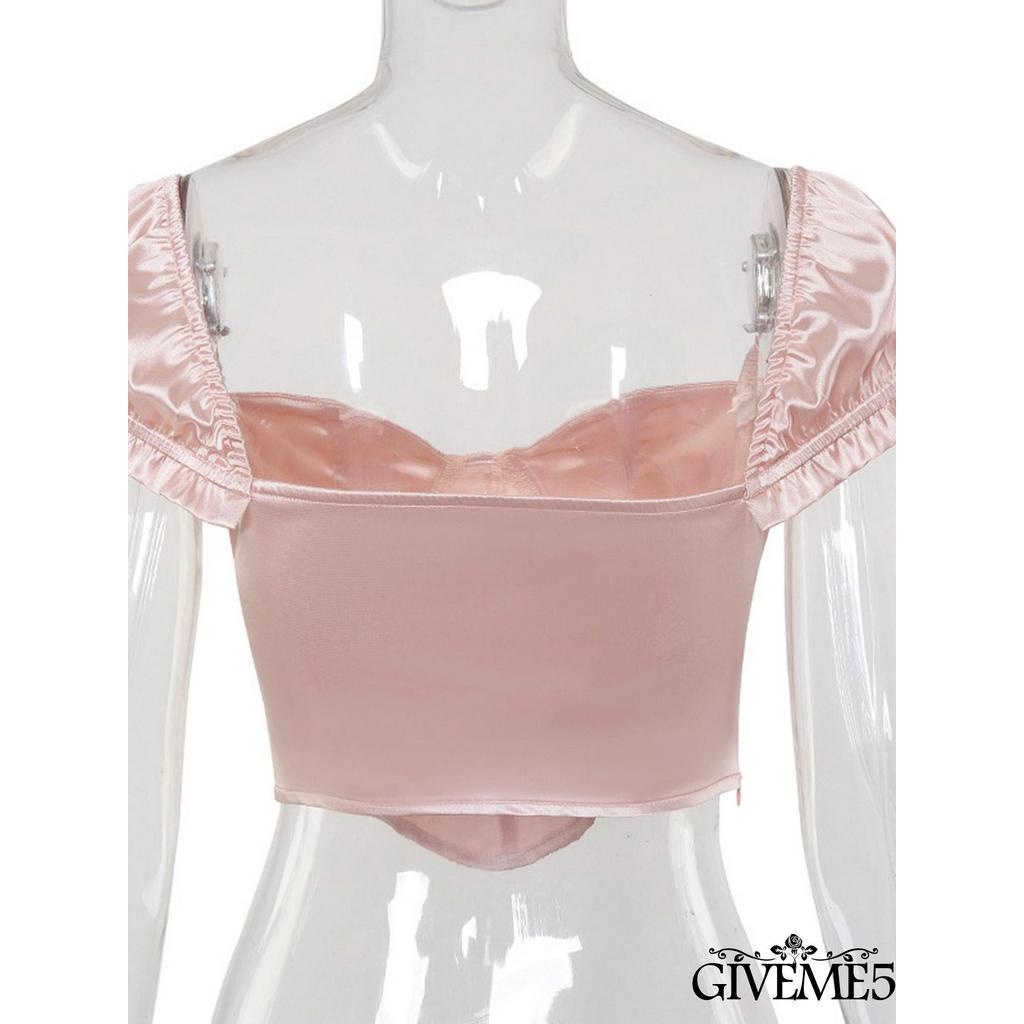 Áo lửng tay ngắn thời trang quyến rũ dành cho nữ