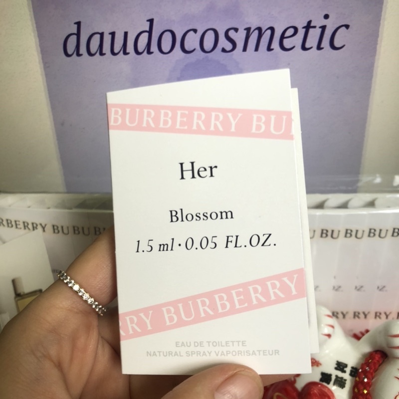 Nước hoa Burrberry Her EDP - Her Elixir De Parfum - Her London Dream - Her Blossom burberry EDT 1.5ml