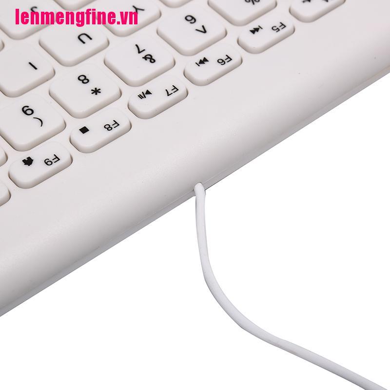 Bàn Phím Leme Mini Có Dây 78 Phím Cho Laptop / Mac / Pc