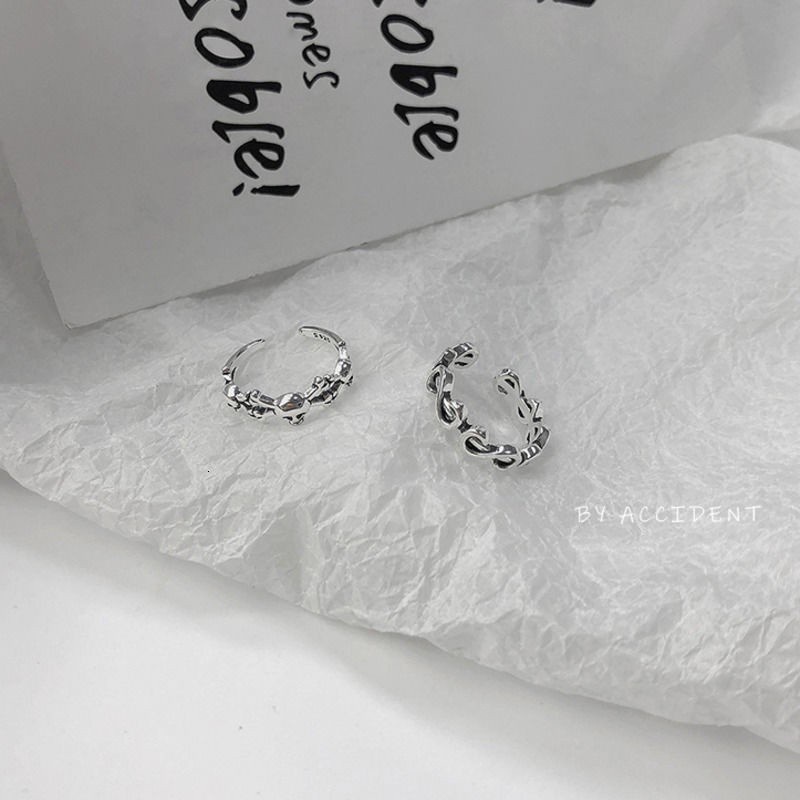 Nhẫn hở hình đầu lâu chữ s cá tính thời trang dễ phối đồ 191116