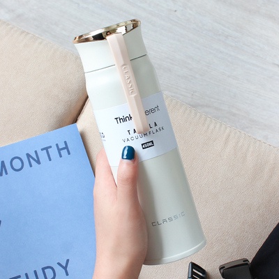 Bình giữ nhiệt CLASSIC thể tích 450ML giữ nóng/lạnh trên 8 tiếng có quai xác tiện dụng, thời trang  BN36