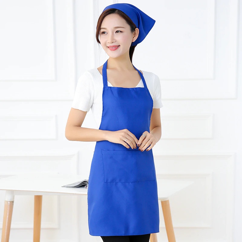 Colorful Cooking Baking Aprons Kitchen Apron Restaurant Aprons For Women Home Sleeveless Apron Kitchen Apron Solid Color Men Women Chef Cooking Classic Apron for Kitchen Restaurant BBQ Baking Painting Crafting Solid Color Oil-resistant FLOWERDANCE