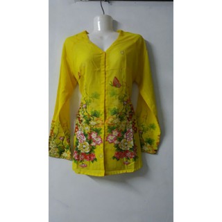 Áo bà ba bông nền vàng màu đậm như hình (Size m,l,xl)