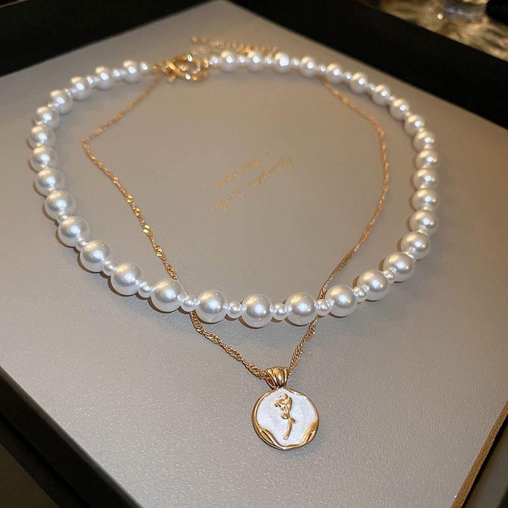 Vòng Cổ Choker Mặt Hoa Hồng Thời Trang Cho Nữ