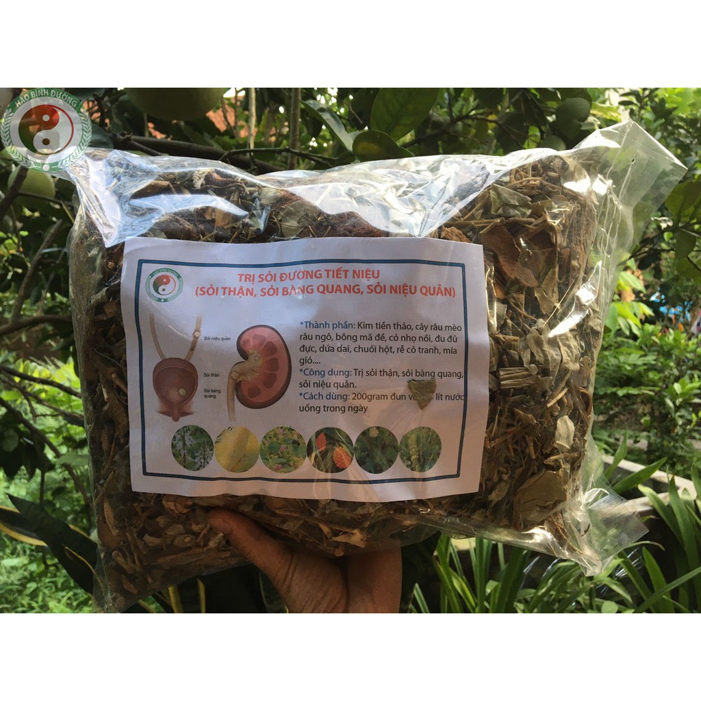 1Kg Lá Sỏi Thận, Sỏi Mật Giúp Thanh Nhiệt - Trừ Thấp - Lợi Tiểu