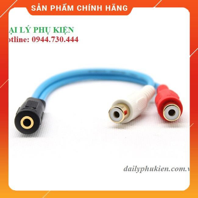 CÁP AUDIO 3.5MM RA 2 RCA DTECH DT-6210