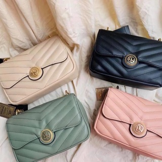 [HÀNG SẴN] Túi Lyn khoá tròn size 21cm (ib shop chọn màu nhé)ư