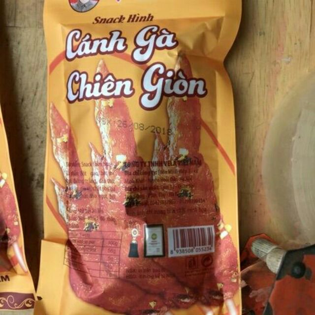 Bimbim cánh gà bịch 20 gói