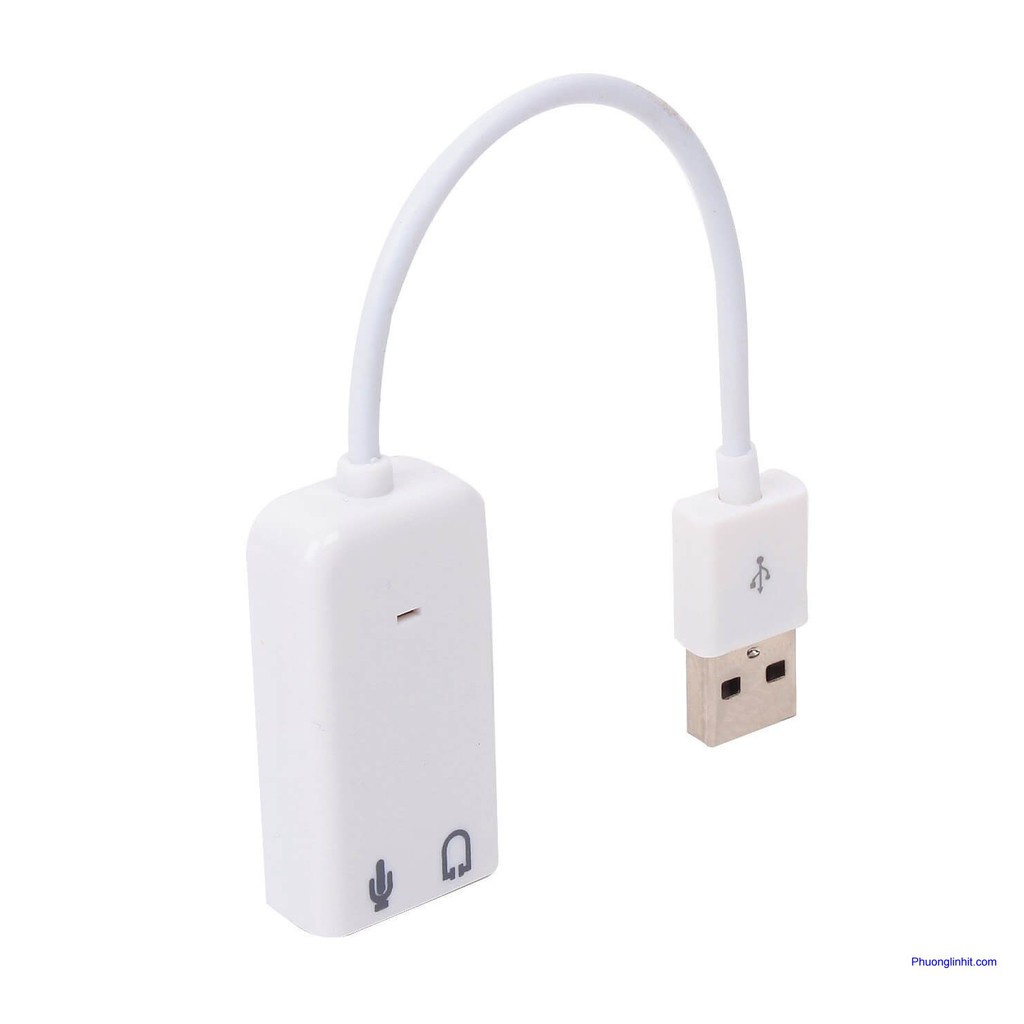 Cáp chuyển USB to Sound Card 7.1