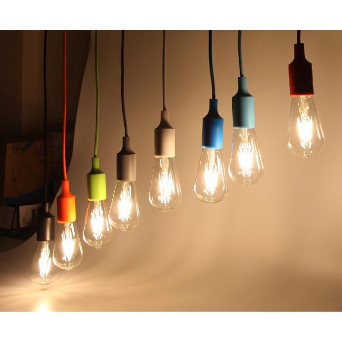 Dây đèn thả trang trí bóng led Edison ST64 4W