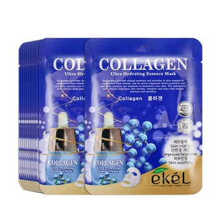 10 miếng mặt nạ Collagen Ekel