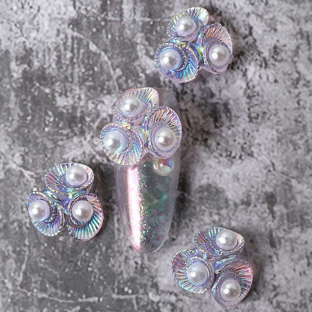 OCEANMAP Phụ Kiện Hoa Trang Trí Móng Tay Nghệ Thuật