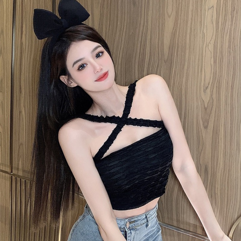 Áo Tank Top Màu Trơn Thiết Kế Ôm Sát Quyến Rũ