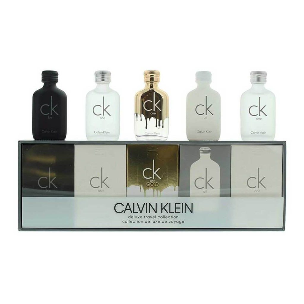 Set nước hoa Calvin Klein Deluxe Travel Collection EDT 10ml x 5 Chai | Thế Giới Skin Care