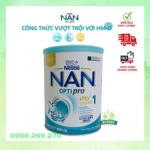 Sữa Nan Nga cho bé số 1,2,3,4 800g Date 2023