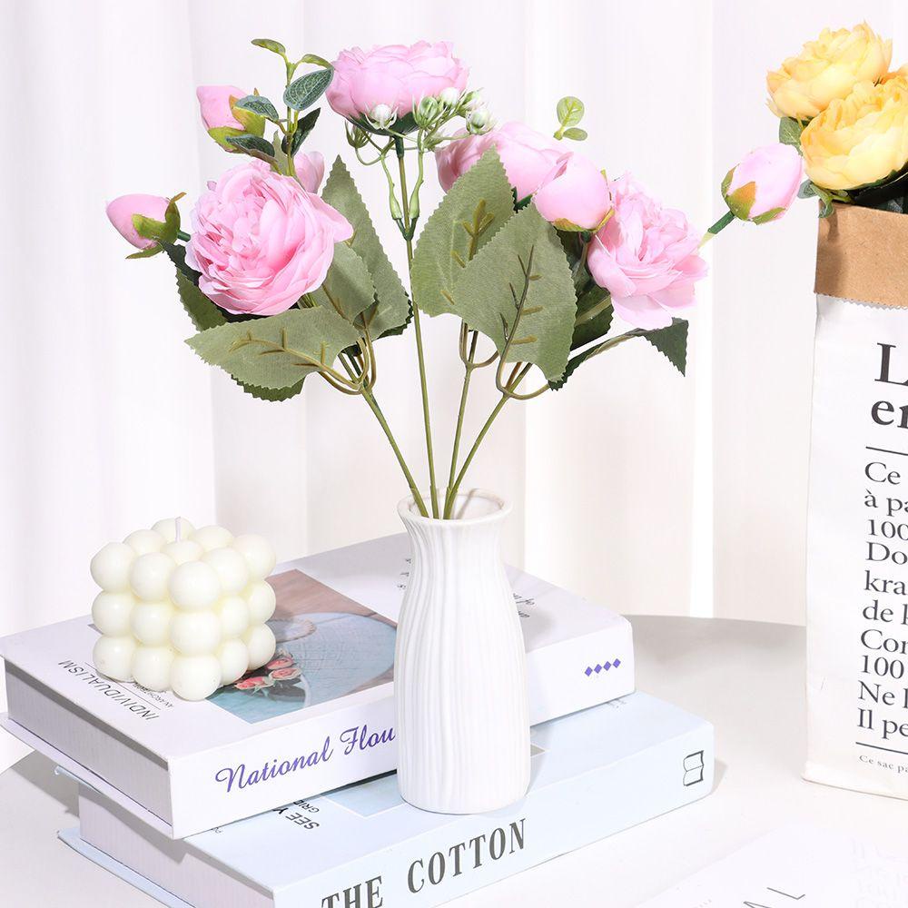 Hoa Hồng Nhân Tạo 24 Bông 30cm Dành Cho Trang Trí Tiệc Cưới / Scrapbook