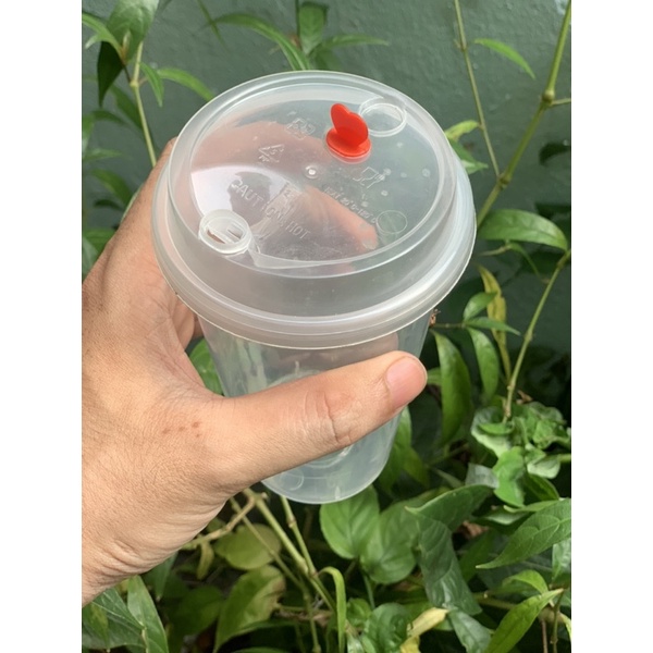 HOT combo ly nhựa PP cứng 700ml 25ly + 25 nắp tim (49k/combo)