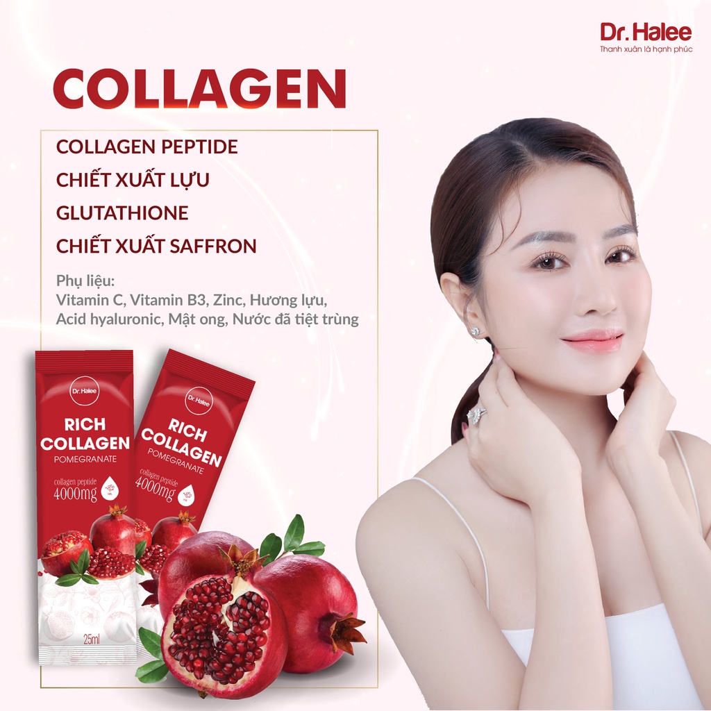 Rich Collagen Pomegranate - Collagen thủy phân cao cấp