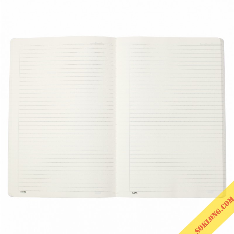 Vở kẻ ngang A4 120 trang Klong may dán gáy MS 847 SOKLONG, tập sổ bìa dễ thương giấy 100gsm
