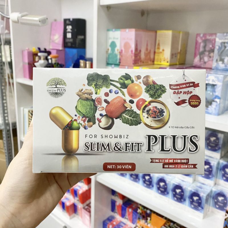 Viên Uống Giảm Cân Cấp Tốc Slim & Fit Plus