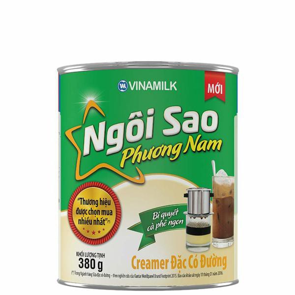 06 Sữa đặc Ngôi Sao Phương Nam xanh lá x380gram | BigBuy360 - bigbuy360.vn