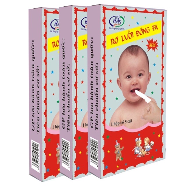 Rơ lưỡi tưa lưỡi Đông Pha hộp siêu rẻ ( hộp 5 chiếc) Bin Shop