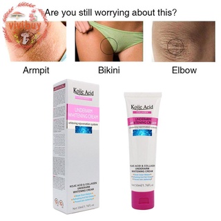 [Hàng mới về] Kem làm trắng da Kojic Acid GJ7005 chứa collagen cho toàn thân và vùng dưới cánh tay