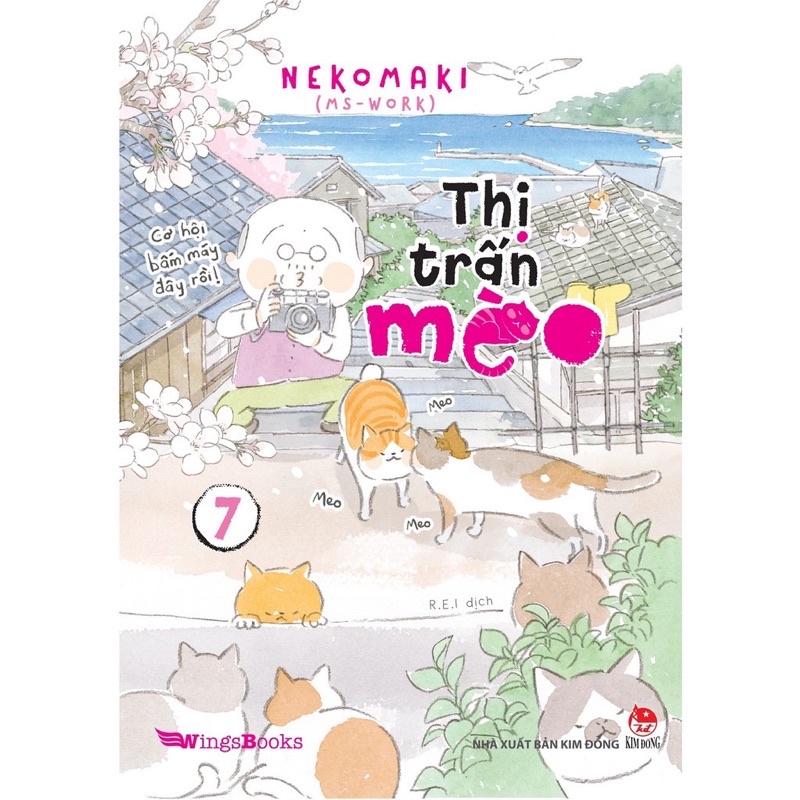 [Mã LIFEMALL995 giảm 10% đơn 99K] Combo Truyện + Lịch _ Thị Trấn Mèo ( Tập 7 + Lịch Bàn + Sticker )