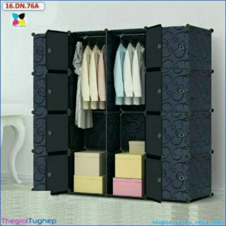 Tủ ghép 12 ô size lớn 47cm
