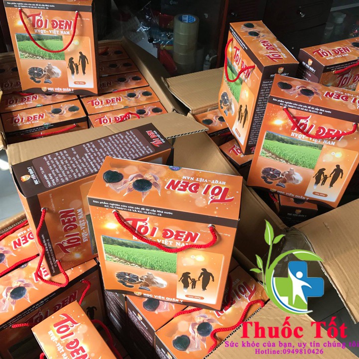 [Chính Hãng] Tỏi đen Học viện Quân Y - hộp 500g | BigBuy360 - bigbuy360.vn