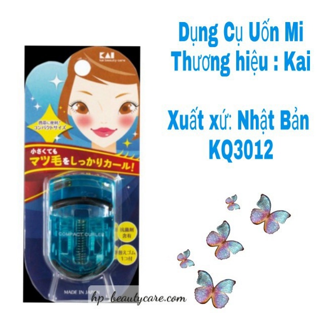 Uốn Cong Mi Kai Thân Nhựa Kai 000KQ3012 (Màu Xanh)