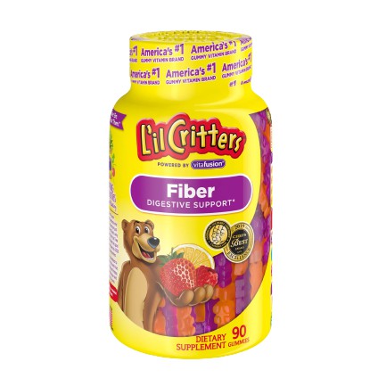 Kẹo Dẻo Bổ Sung Chất Xơ Cho Bé  L'il Critters Gummy Fiber 90 Viên